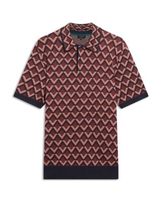 Melvvin Jacquard Polo Shirt