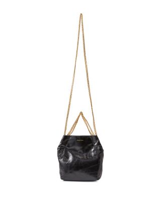 Small Crinkle Slouch Shoulder Bag