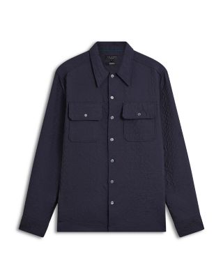 Gentil Dogtooth Jacquard Overshirt