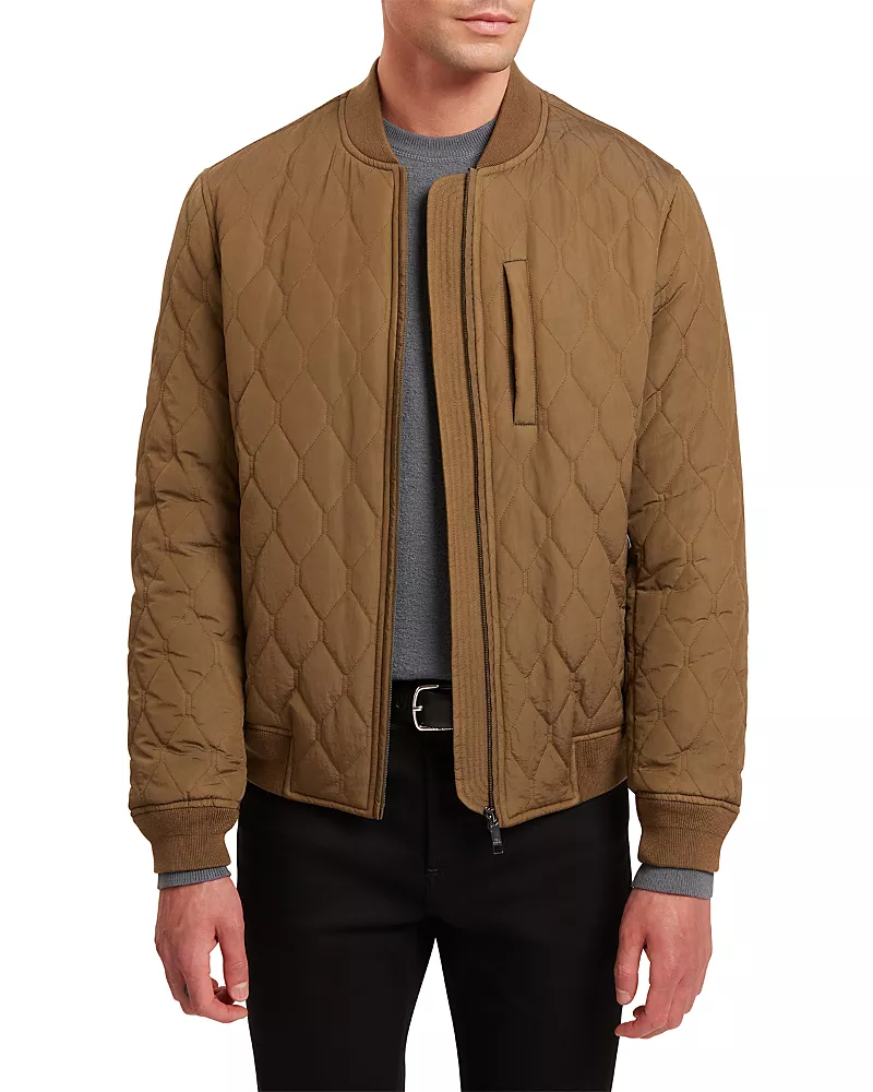Ted Baker Mailins Quilted Bomber Jacket