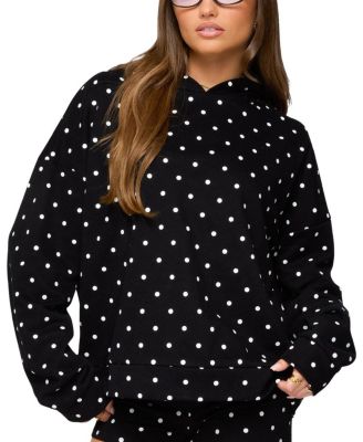  Chelsie Polka Dot Hoodie