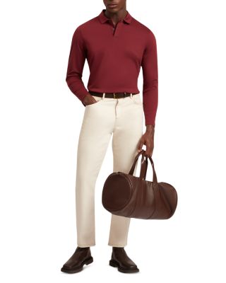 Ignac Long Sleeve Regular Soft Touch Cotton Polo