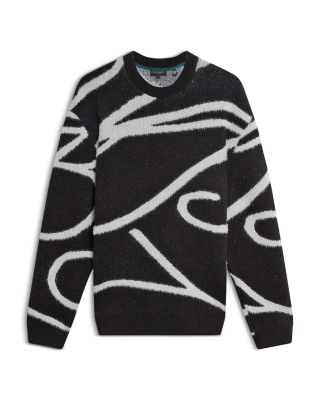 Oldrich Script Graphic Sweater