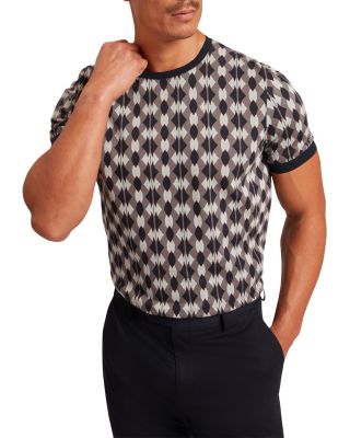 Joaa Geo Jacquard Cotton Sweater Tee