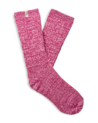 Rib Knit Slouchy Crew Socks, Pack of 3