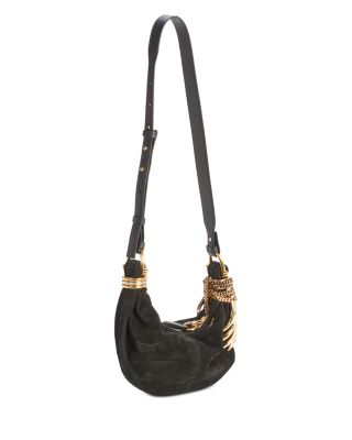 Mini Suede Bracelet Hobo Bag 