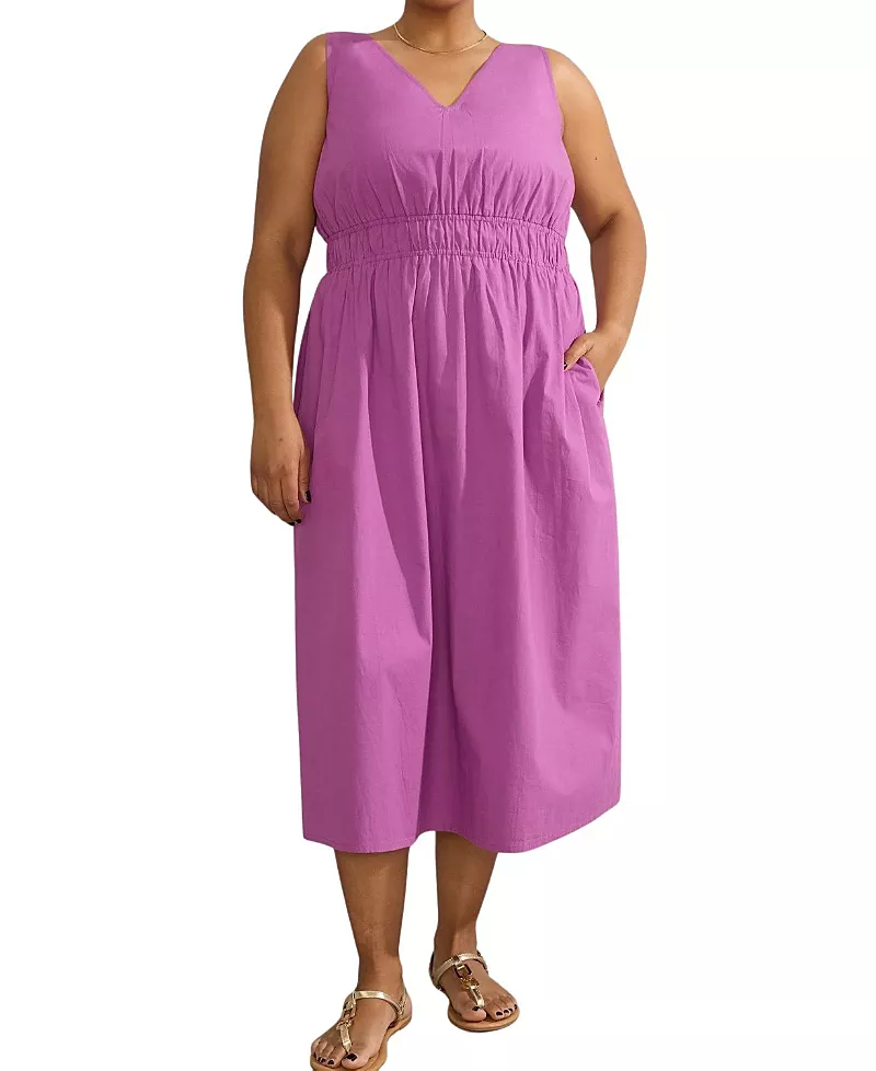 Live Unlimited V-Neck Elasticated Waist Dress