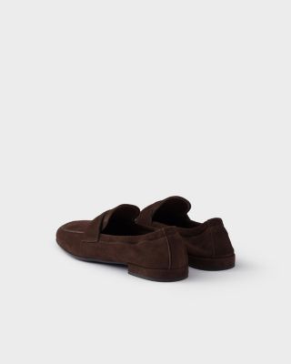  Women's Shuffle Antiqued Suede Loafers