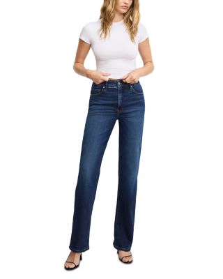Soft Tech Good True High Rise Straight Jeans in Indigo572