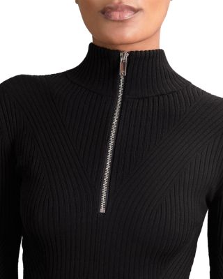 Vienna Zip Knitted Flippy Dress