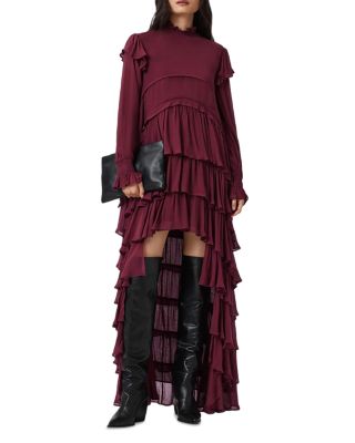 Cavarly Long Sleeve Maxi Dress