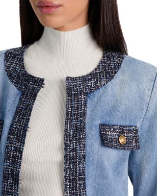 Landon Cropped Denim Jacket