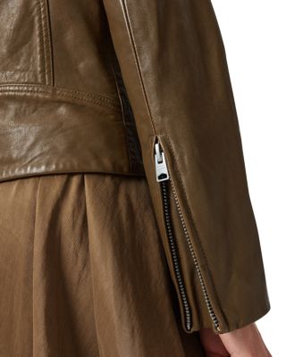 Dalby Leather Biker Jacket