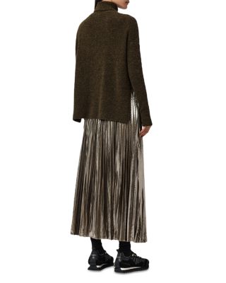 Spark 2-In-1 Pleated Maxi Dress