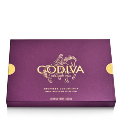 Chocolatier Dark Chocolate Truffles Gift Box, 24 Piece