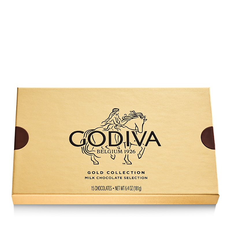 Godiva Chocolatier Milk Chocolate Gift Box, 15 Piece In Nude