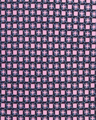 Geo Print Silk Neck Tie - Exclusive