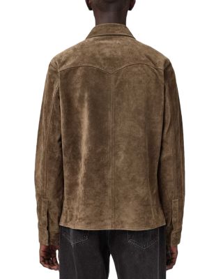 Sully Suede Regular Fit Button Down Shirt