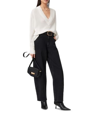 Bern Paneled V Neck Sweater