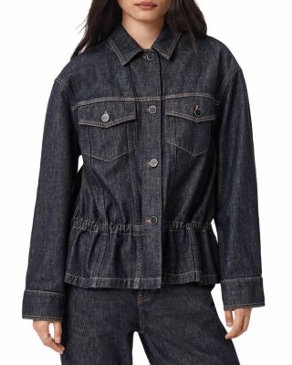 Denby Peplum Trucker Jacket 