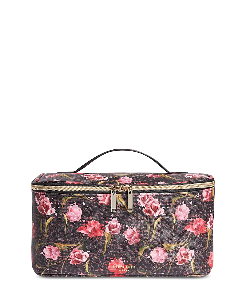 Ted Baker Tulby Printed Large Makeup Bag In Multi