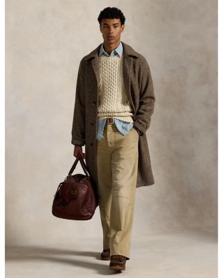 Cotton Cable Knit Crewneck Sweater