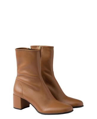  Women's Stretch Nappa Leather Booties