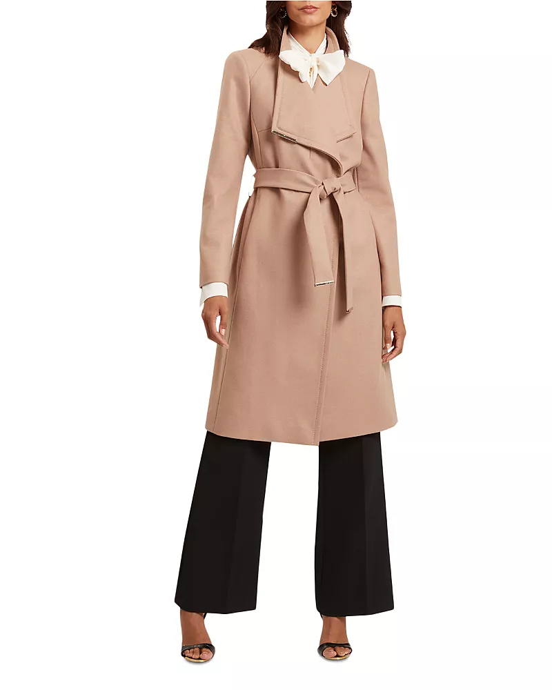 Ted Baker Rose Wool Blend Wrap Coat