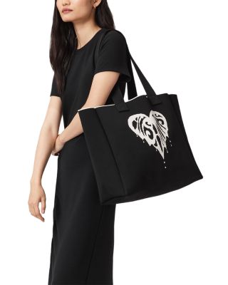 Izzy Heart E/W Large Tote Bag