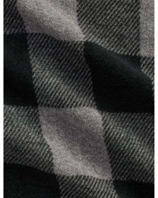 Plaid Knit Flannel Overshirt