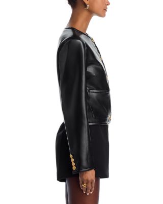 Faux Leather Jacket - Exclusive 