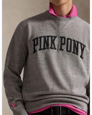 Pink Pony Classic Fit Fleece Sweatshirt