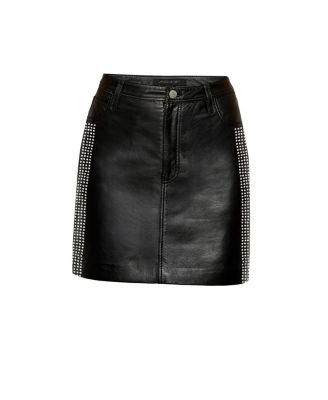 Ryder Upcycled Leather Skirt