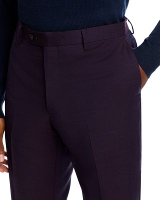 Twill Slim Fit Suit Pants