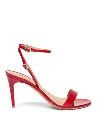  Women's Patent Leather High Heel Sandals