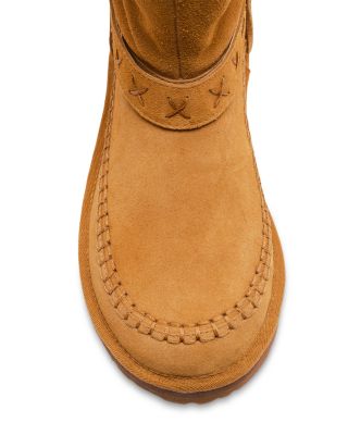 Women's Faye Fringe Pull On Booties