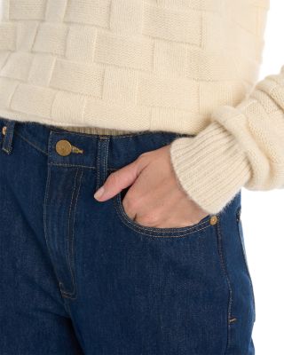 Sade High Rise Straight Jeans in Indigo