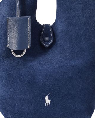 Polo Play Suede Small Tote & Crossbody