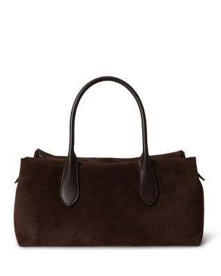 Bellport Suede Satchel
