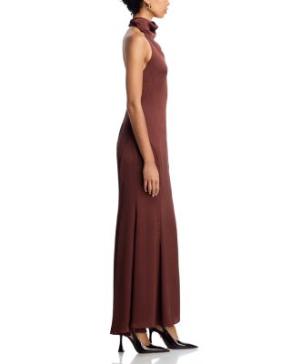 Satin Guest of Maxi Dress  