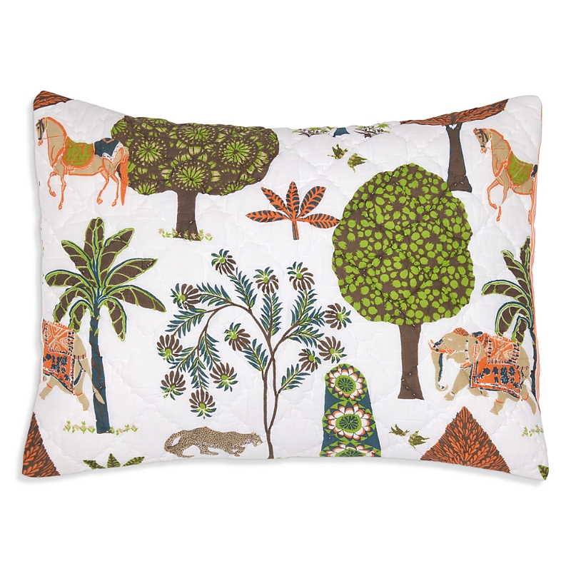 John Robshaw Vivaan Sand King Sham In White