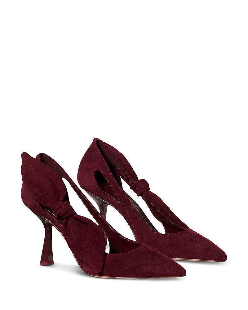 Kate Spade New York Bunnie Pointed Toe Pump In Burgundy