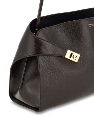 Hug Leather Shoulder Bag