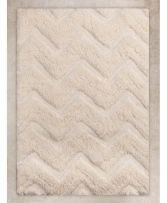 Vantaa Bath Mat - Ivory White, 36&amp;quot; L x 24&amp;quot; W