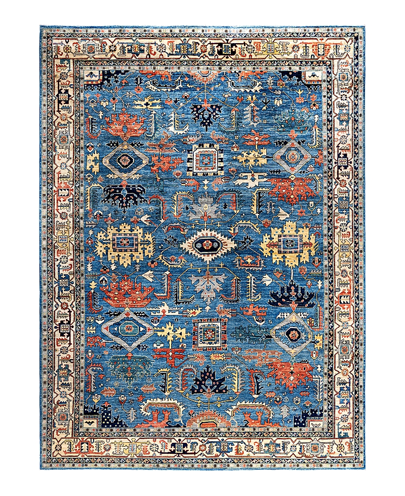 Bloomingdale's Serapi M0103-59 Area Rug, 10'1x13'10 In Blue
