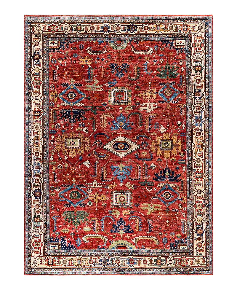 Bloomingdale's Serapi M0103-73 Area Rug, 10'2x13'11 In Red