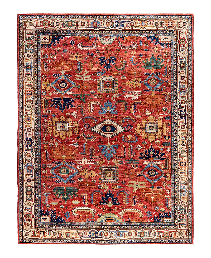 Bloomingdale's Serapi M0103-157 Area Rug, 9'1x11'10 In Red