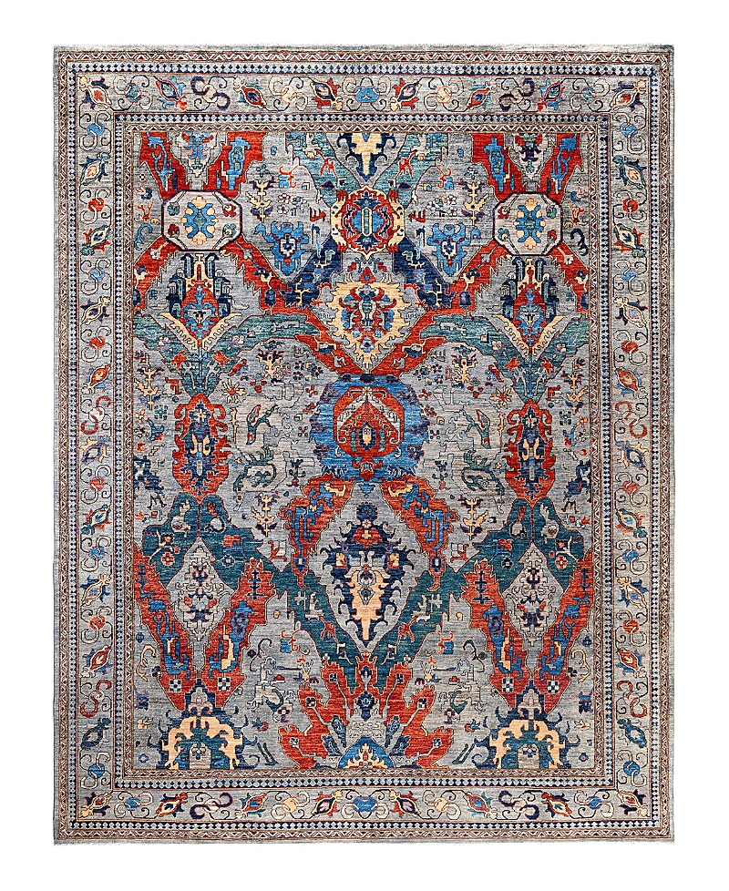 Bloomingdale's Serapi M0103-167 Area Rug, 9'0x11'7 In Blue