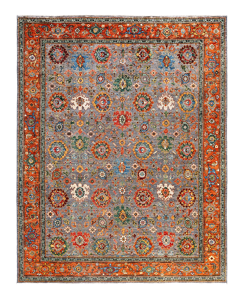Bloomingdale's Serapi M0103-198 Area Rug, 8'2x10'3 In Gray