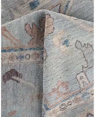 Bloomingdale's Colorful Oushak M0103-45 Area Rug, 8'2"x9'7"